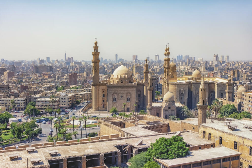 The city of Cairo in Egypt