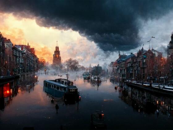 Amsterdam leta 2100