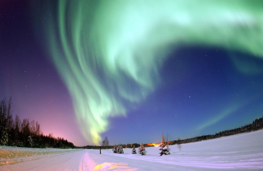 aurora borealis, aurora, northern lights