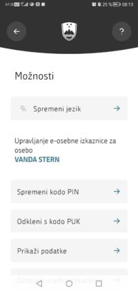 Aplikacija eOsebna