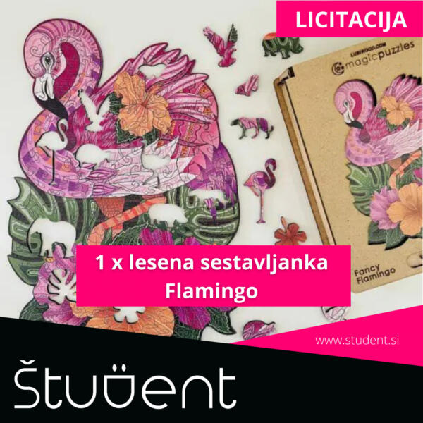 Sestavljanka Flamingo