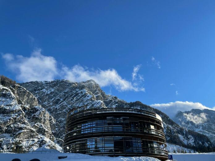 Krožna stavba v nordijskem centru Planica