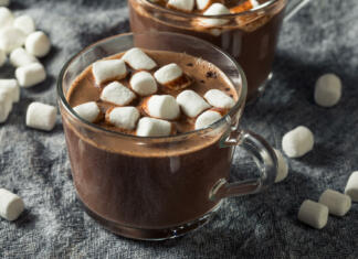 5 najbolj priljubljenih okusov vroče čokolade Homemade Warm Hot Chocolate with Mini Marshmallows