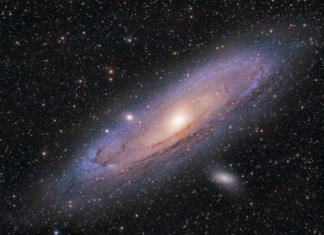 Objavljen največji katalog nebesnih objektov Mlečne ceste Telescope image of the Andromeda Galaxy (M31)