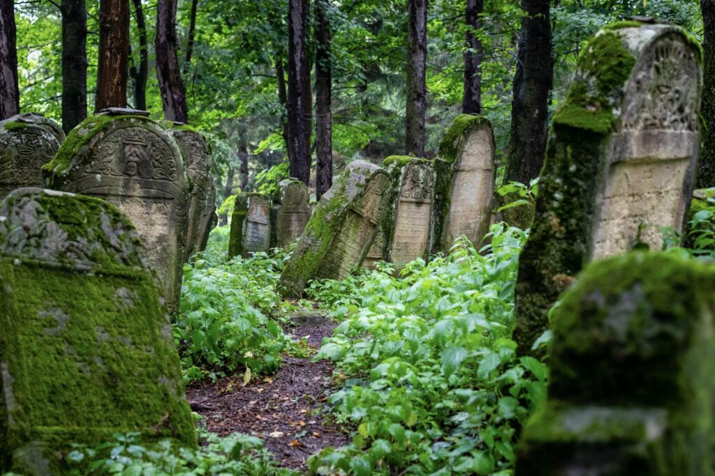 The Jewish Cemetery in Lesko, Poland