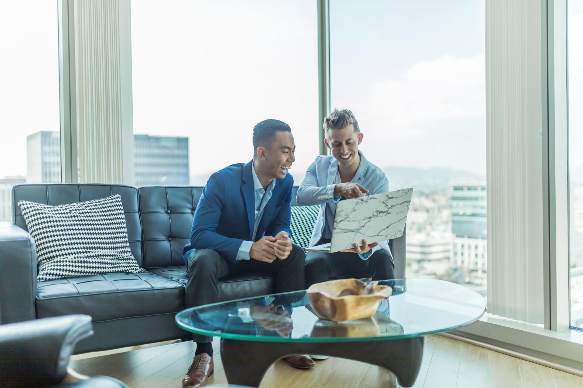 this-ceo-and-entrepreneur-are-working-on-their-laptops-building-a-social-media-marketing-strategy-to-showing-bloggers-how-to-make-money-on-facebook-pinterest-and-instagram-teamwork-on-this-promotion-w-stockpack-unsplash This CEO and entrepreneur are working on their laptops building a social media marketing strategy to showing bloggers how to make money on Facebook, Pinterest, and Instagram. Teamwork on this promotion will bring lots of sales for their startup.Model: @Austindistelhttps://www.instagram.com/austindistel/Photographer: @breeandstephenhttps://www.instagram.com/breeandstephen/This photo is free for public use. ❤️ If you do use this photo, Please credit in caption or metadata with link to