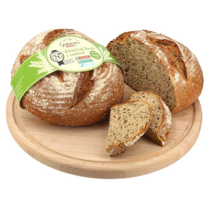 Droženi kruh s semeni
