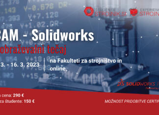 Osnovni CAM tečaj + Uradni certifikat o znanju- CAMWorks in SolidWorks