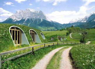 Ko lahko Hobit luknjo zgradiš v treh dneh Hobitska vas