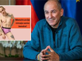 Janez Janša in objava znamke Modibodi slovenija