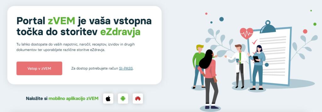 Portal zVEM je dobil novo obliko