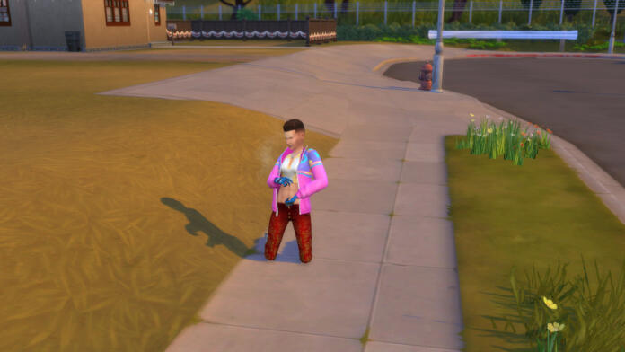 sims 4 screenshot, heat stroke