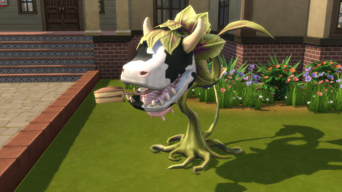 sims 4 cowplant, screenshot