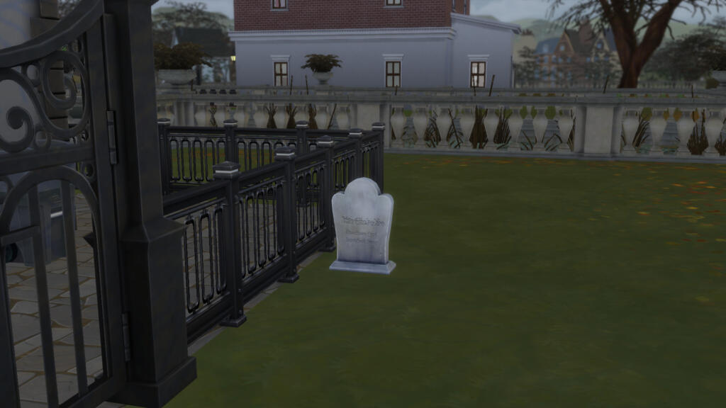 sims 4, screenshot, tombstone