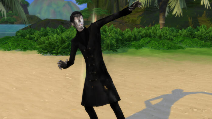 sims 4, burning vlad, screenshot