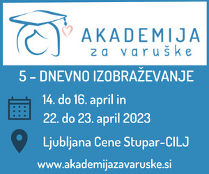Oglas za akademijo za varuške
