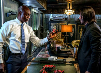 Nepričakovano umrl zvezdnik filmov John Wick, Lance Reddick Lance Reddick v filmu John Wick