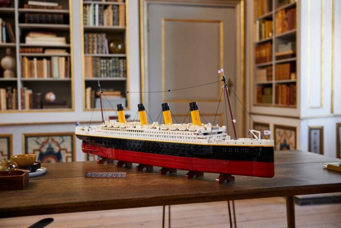 Lego set Titanik