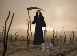 29 načinov, kako moriti v Sims 4 death, grim reaper, skulls