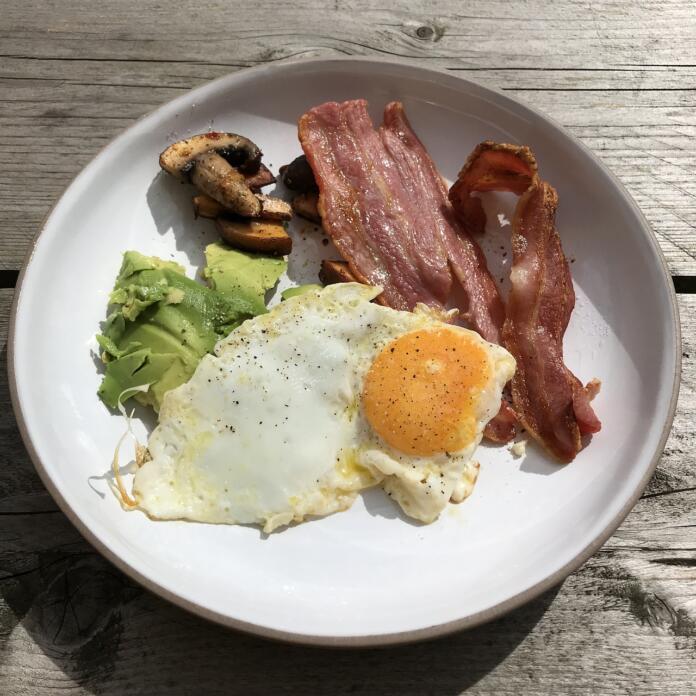 keto, breakfast, english breakfast