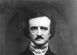 13 čudaških dejstev o Edgarju Allanu Poeju portrait, edgar allan poe, writer