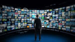 Video archives concept.