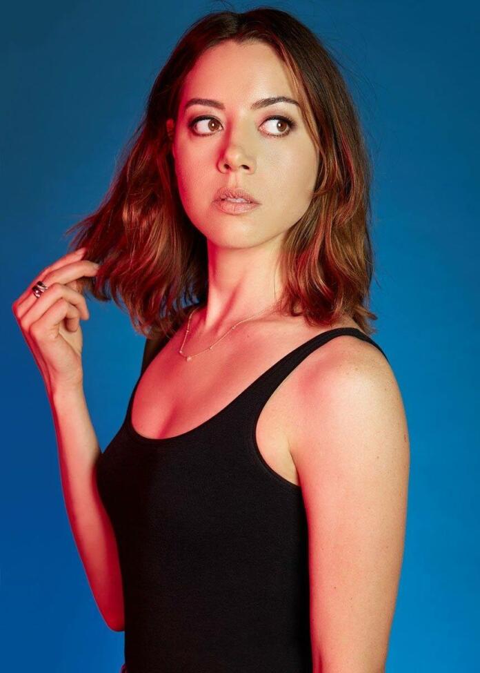 Igralka Aubrey Plaza.