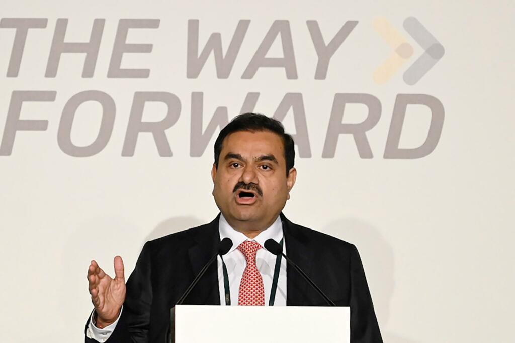 Indijski milijarder in industrialec Gautam Adani 
