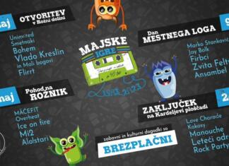 Majske igre 2023 Glavni dogodki Majskih iger