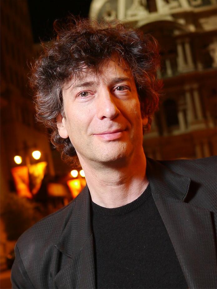 Pisatelj Neil Gaiman.