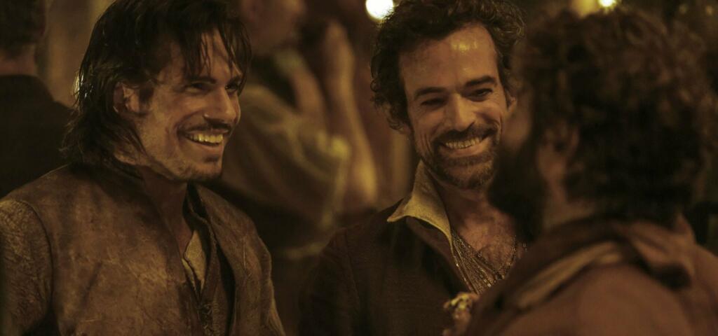 D'Artagnan, Aramis in Porthos