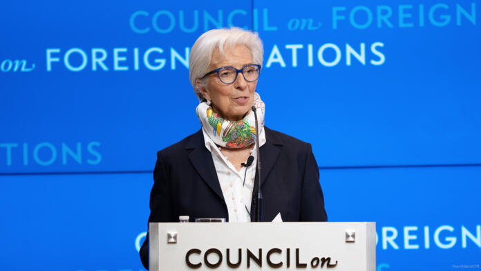 Prva ženska predsednica Evropske centralne banke Christine Lagarde.