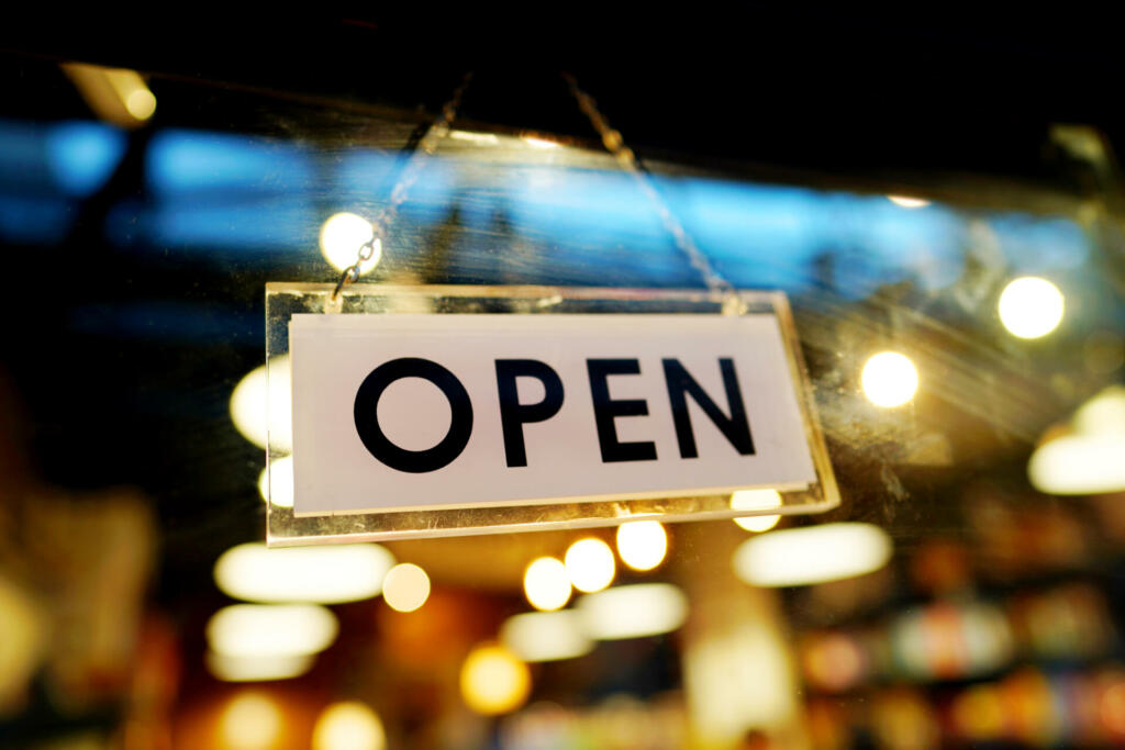 blur background,cafe,open,sign