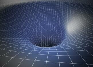 Ustvarjen velik napredek v Einsteinovi teoriji težnosti Ukrivljen prostor-čas zaradi gravitacije.