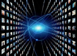 5 navdihujočih znanstvenih dokumentarcev Digital contents concept. Social networking service. Streaming video. communication network.