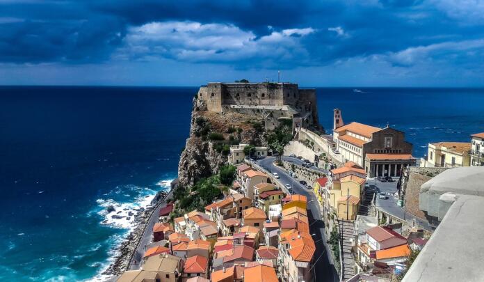 scilla, calabria, italy