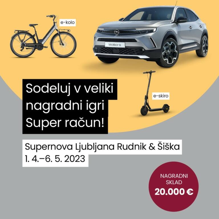 Bi se odpeljali? Supernova podarja!