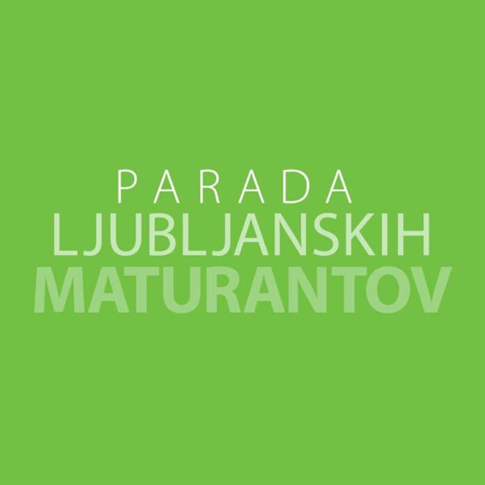 Parada ljubljanskih maturantov logotip