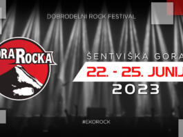 Dobrodelni rock festival Gora Rocka, Šentviška gora, 22. - 25. junij 2023
