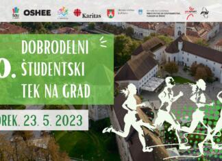 Vabljeni na 30. dobrodelni Študentski tek na grad v torek 23. maja 30. Dobrodelni študentski tek na grad