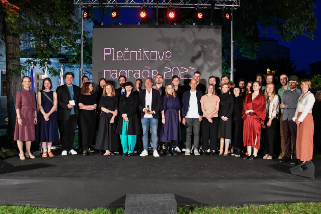Nagrajenci Plečnikovih nagrad za leto 2022