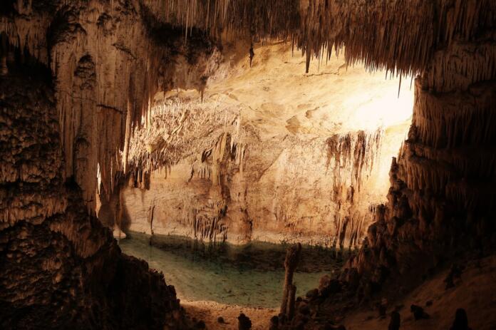 cave, cavern, nature