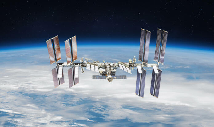 Mednarodna vesoljska postaja.