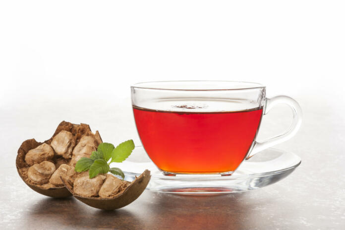Luo Han Guo aka Monk fruit natural herbal remedy on. Powerful healthy sweetener.