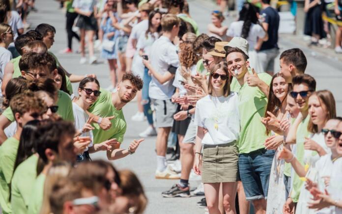 Parada ljubljanskih maturantov 2022