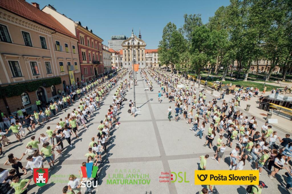 Parada ljubljanskih maturantov 2022