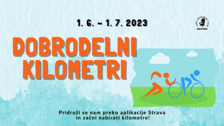 Dobrodelni kilometri za pomoč otrokom iz socialno ogroženih družin
