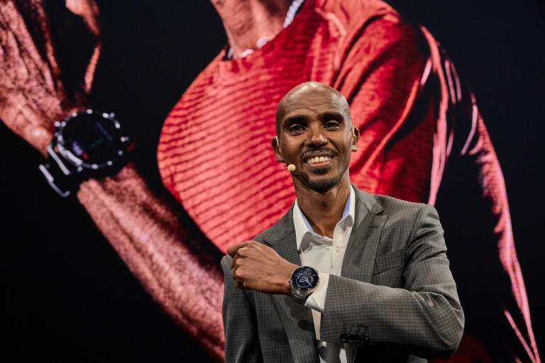 Olimpijski prvak Mo Farah navdušen nad zmogljivostmi nove pametne ure Huawei Watch 4
