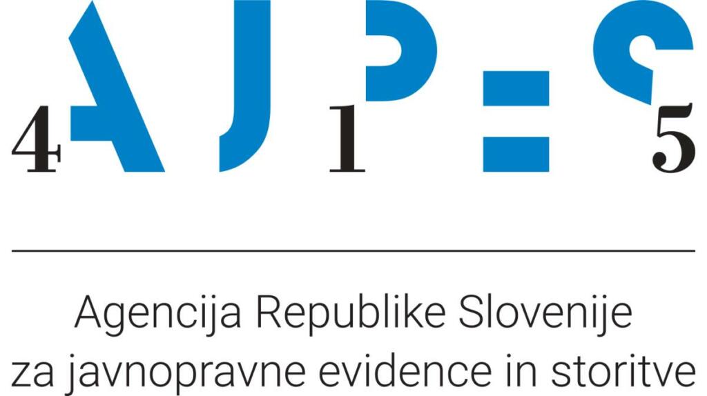 Logotip Agencije Republike Slovenije za javnopravne evidence in storitve