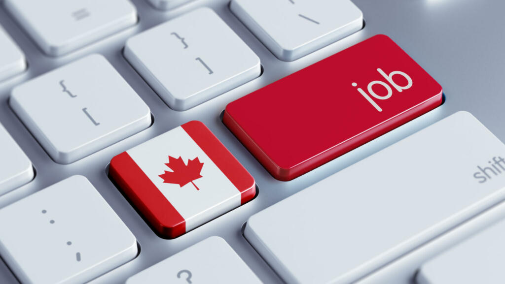 Canada High Resolution Job Concept
